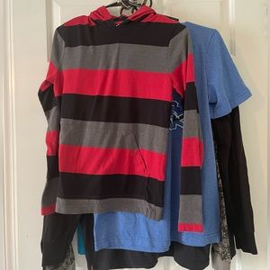Bundle of Boys’ T-Shirt Hoodies (L & XL)